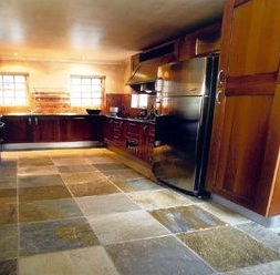 kitchen stone flooring