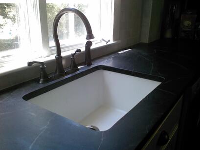 Soapstone kitchen counters