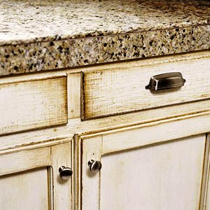 distressed cabinetry finishes