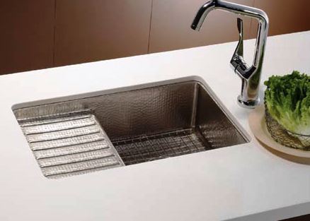 undermount stainless steel single bowl sink