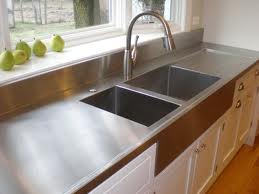 Stainless steel top