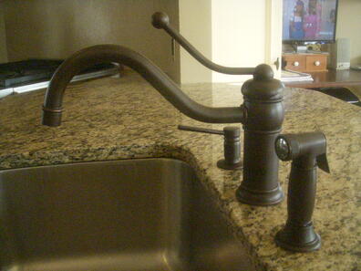 Victorian kitchen faucet