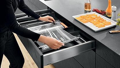 kitchen drawer storage solutions