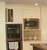 microwave oven cabinet design