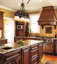 Wood Kitchen Hood