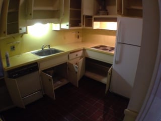 Old kitchen - look for remodel!