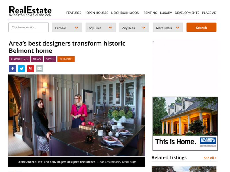 Edesia’s Newest Kitchen Renovation Featured in Boston Globe